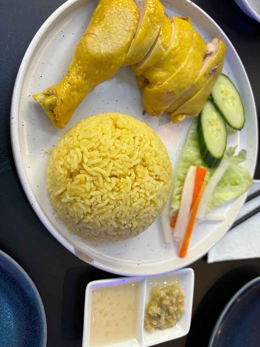 Hainanese Chicken Rice 海南鸡饭